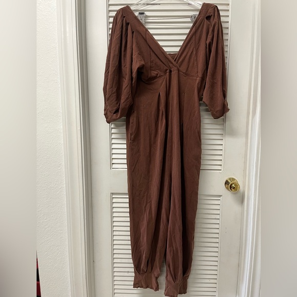 Free People Brown Jumpsuit - Picture 2 of 4